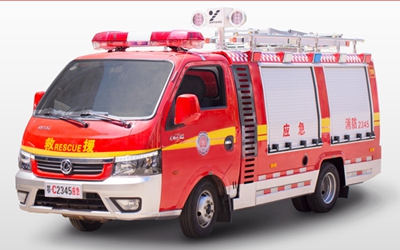 國六東風(fēng)途逸細(xì)水霧消防車